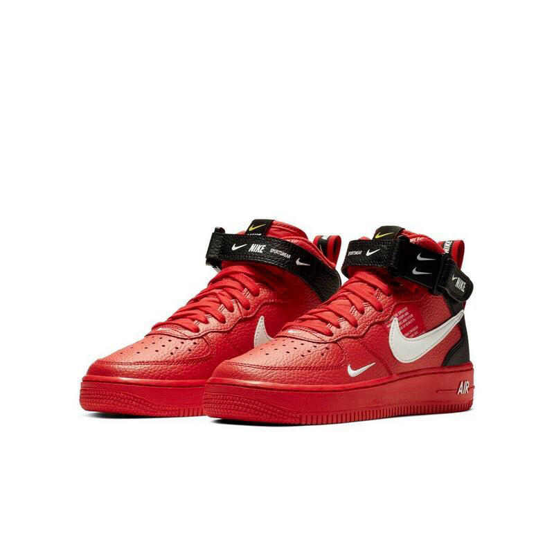 air force 1 lv8 mid red